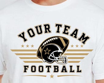 Football template svg, Leave it all on the field Football svg, Football team, logo design, Football Mom, Football Dad, Digital download