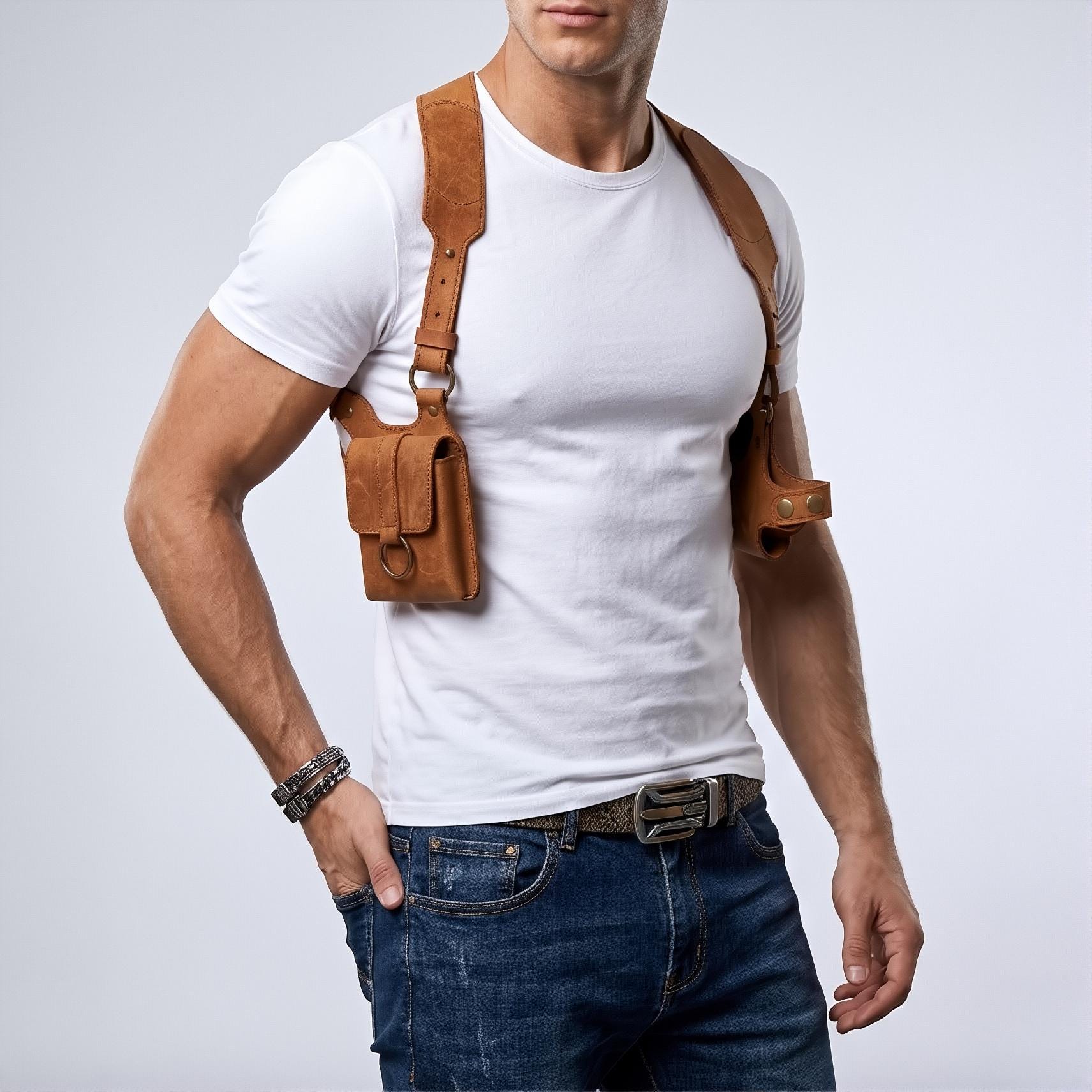 Leon kennedy shoulder holster - Etsy 日本