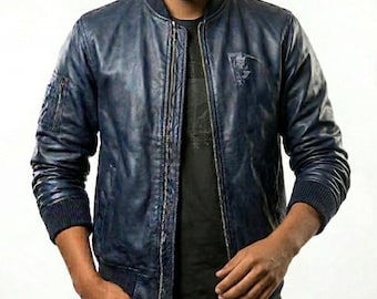 Watch Dogs 2 Marcus Holloway Leather Jacket | DedSec Cosplay Bomber Costume