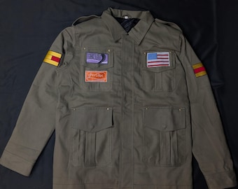 Silent Hill 2 James Sunderland Jacket – SH2 Remake Cotton Cosplay Jacket with Embroidered Patches