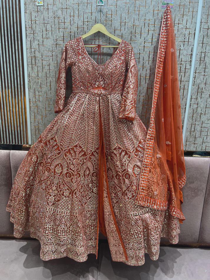 Sequin Indo Western Outfit - Etsy