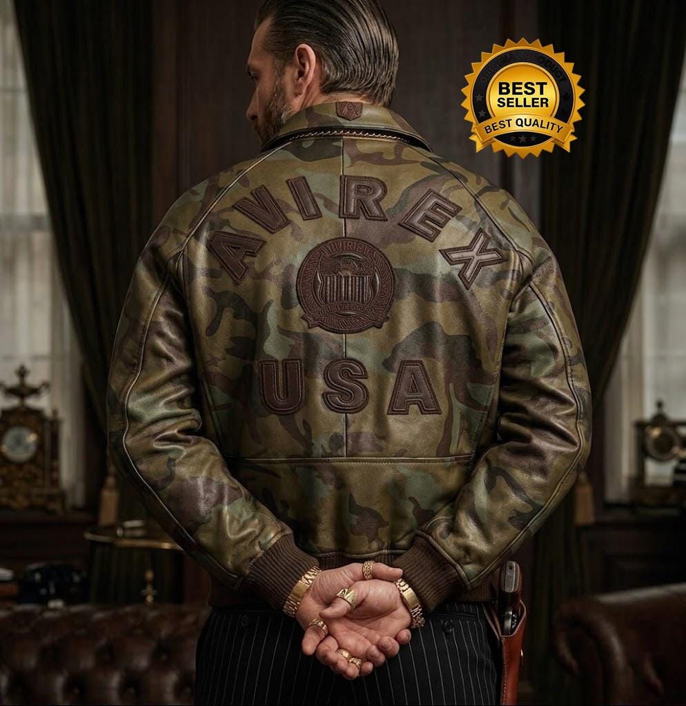 Avirex Camo - Etsy