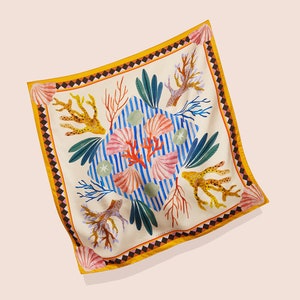 Silk Scarf Corals image 1