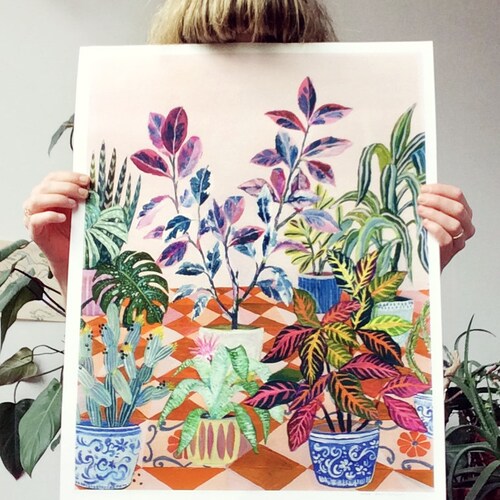 Hummingbird Watercolor Giclee Print Bird Fine Art Print of Etsy