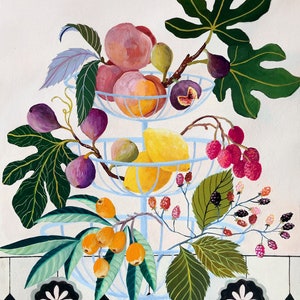 Fruit Bowl- Still life- Giclee print