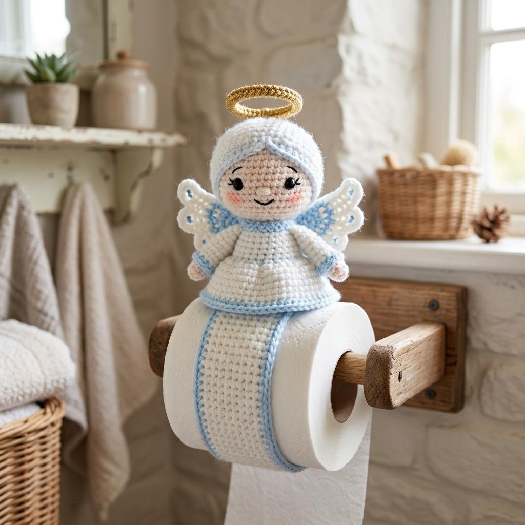 Angel toilet paper holder - Etsy 日本