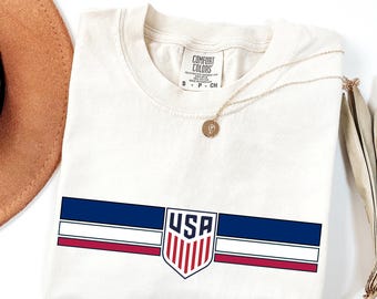 USA Soccer T-Shirt, World Cup 2026 Shirt, Patriotic Football Fan Gift Tee