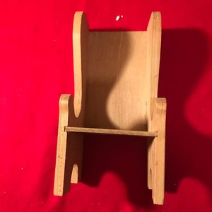 Doll wooden Chair/doll furniture/Small Chair/Birthday gift