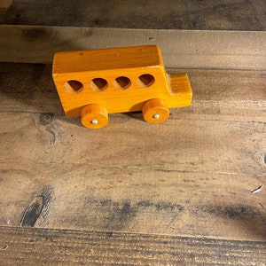 Wooden Toy Truck