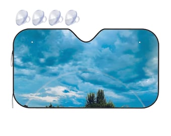 Rainbow Car Windshield Sun Shade