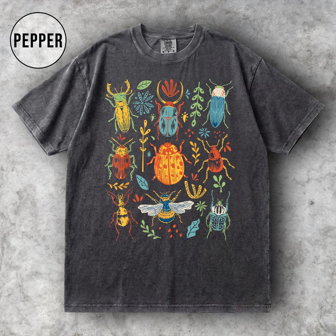 90s Insect Comfort Colors® 90s Bugs Entomology Shirt, Vintage Insect Bug ...