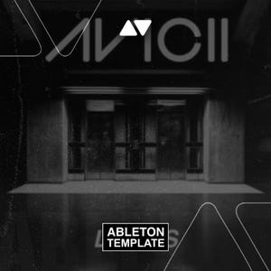 May include: Black and white image featuring the text "MVCI" in a stylized font above a building entrance. The words "ABLETON TEMPLATE" are in a white box at the bottom. Geometric shapes frame the scene.