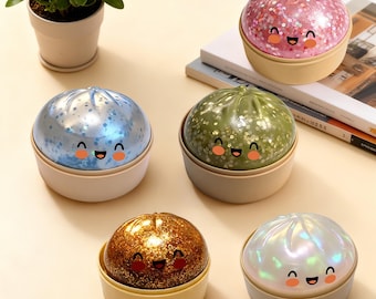 Sparkle Dumpling Squeeze Toy Desk Decor Sensory Toy