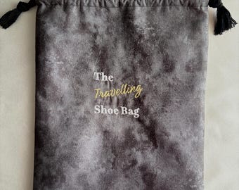Personalized Travel Shoe Bag