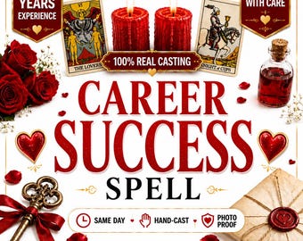Career Success Spell | Job Opportunity Ritual | Promotion & Work Success Energy