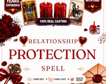 Relationship Protection Spell | Spiritual Love Protection Ritual | Shield Your Relationship from Negativity, Jealousy & Third-Party Energy