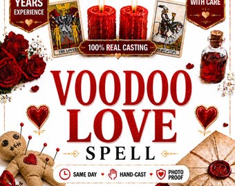 Voodoo Love Spell | Bring Back Lost Love | Attraction & Reconciliation Ritual | Same Day Casting