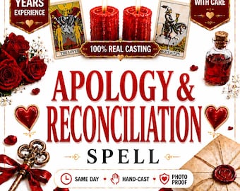 Apology & Reconciliation Spell – Heal Relationship, Restore Love - Communication, Bring Back Love, Forgiveness and Connection