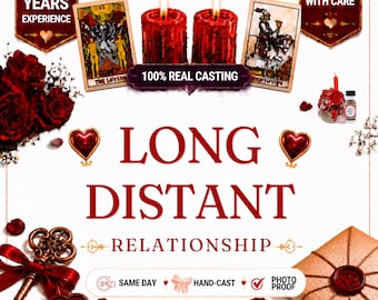 Long Distance Relationship Spell | Personalized Love Connection Ritual (Digital Service)