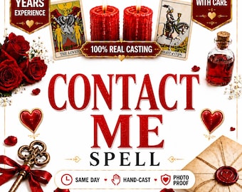 Contact Me Spell – Same Day Communication Ritual, Reconnection, Messages (Digital Service)