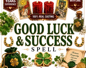 Good Luck & Success Spell | Same Day Powerful Casting for Abundance, Career, Money, Fortune