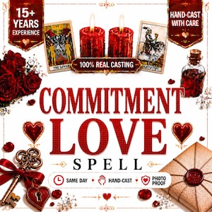 Commitment Love Spell – Make Him Commit, Deep Relationship & Loyalty Ritual