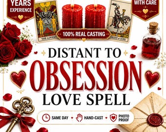 Distant to Obsession Love Spell | Same Day Powerful Casting to Bring Him Back & Make Him Yours