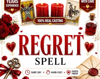 Regret Spell | Make Them Regret Losing You | Apology & Forgiveness Ritual