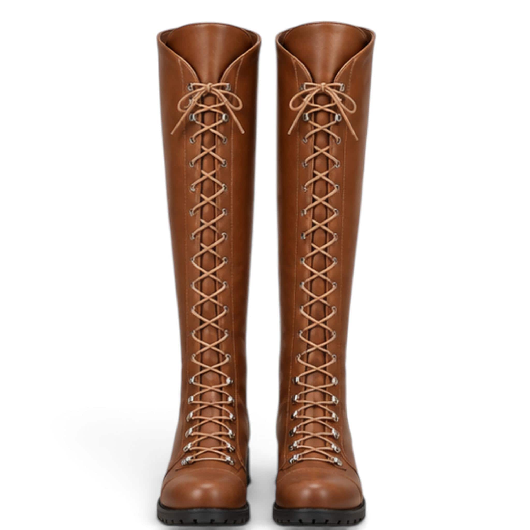 Vintage Studded Boots - Etsy