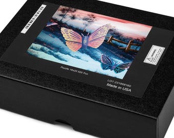 BUTTERFLIES IN FLIGHT Jigsaw puzzle