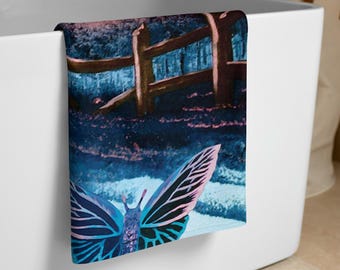 BUTTERFLIES Beach Towel