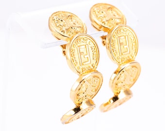 vintage fendi earrings