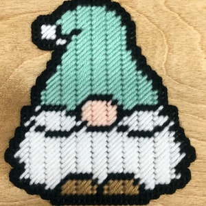 Plastic Canvas Gnome Magnet