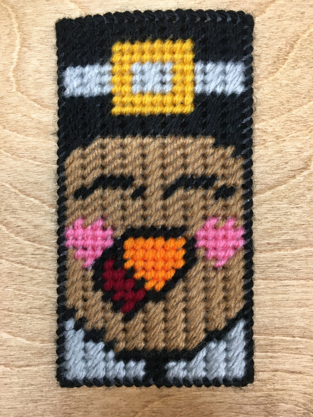 Plastic Canvas Christmas Hershey Bar Holder Etsy