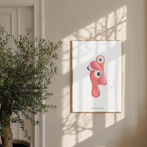 Abstract "Satisfyer" Trio - Digital Art Print | Surreal Modern Art | Instant Download Printable Poster image 6