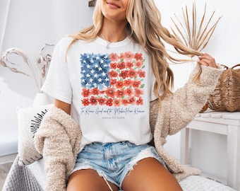 Classical Conversations Flag Shirt w Customization