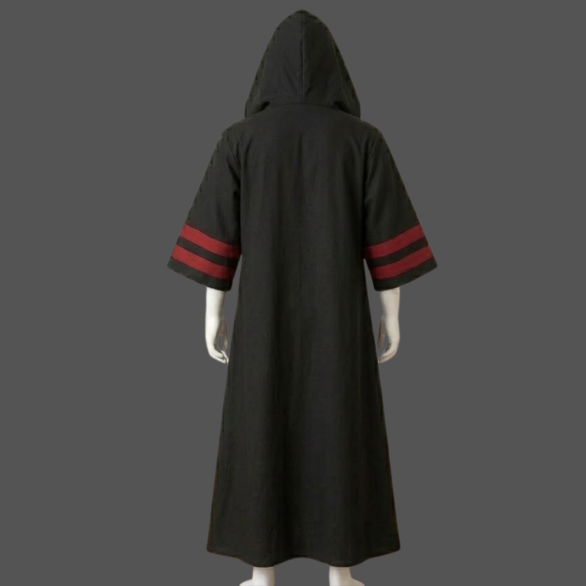 Villian Robe Robe Inspire Sith Acolyte Hooded, Star Wars Villain Costume, Jedi ...