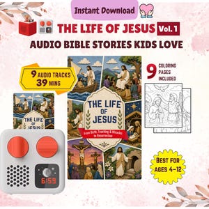 The Life of Jesus Vol. 1 – Kids Audio Bible Stories | Christian Story for Children | Yoto Compatible