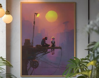 Spider-Man and Spider-Woman Poster | Marvel Comics Web Hero Wall Art | Bold Action Aesthetic Print | Iconic Spider-Verse Fan Gift Decor