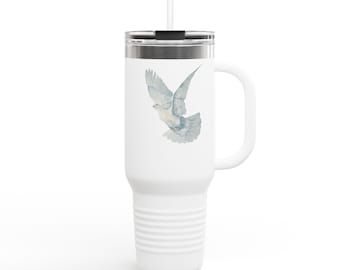 Holy Spirit Travel Mug | 40oz Tumbler with Handle