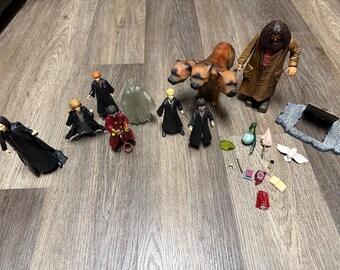 Harry Potter Mattel 2001 & 2002  Action Figure Collection - Missing Parts