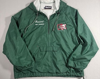 Carnegie Mellon VTG 1995 XL Spring Carnival Committee Staff Hooded Windbreaker