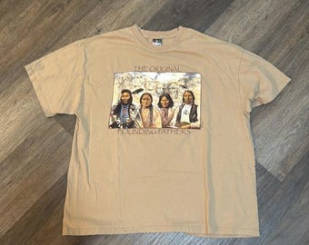 VTG Men's XXL Hanes Beefy Tee - The Original Founding Fathers Native American