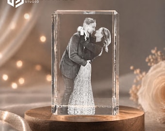 Grabado personalizado en 3D sobre cristal