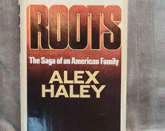 Doubleday Roots Alex Haley Inbunden bok Första upplagan Historisk fiktion 1976
