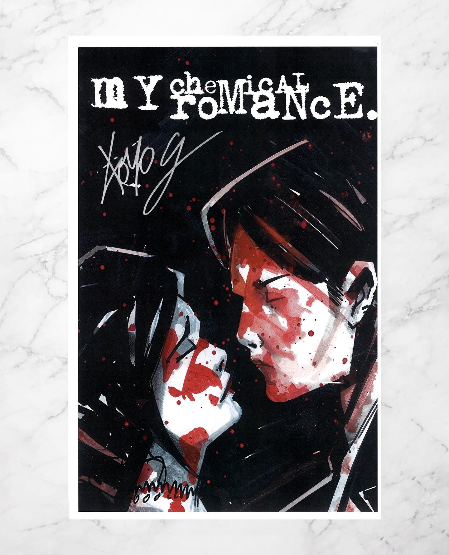 My Chemical Romance Autograph - Etsy