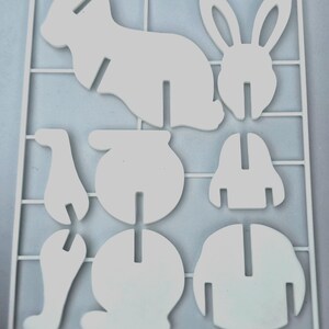 DIY Bunny Assembly Kit | Easter Decor Craft Kit | Adorable Animal Figurine | Gift for Crafters