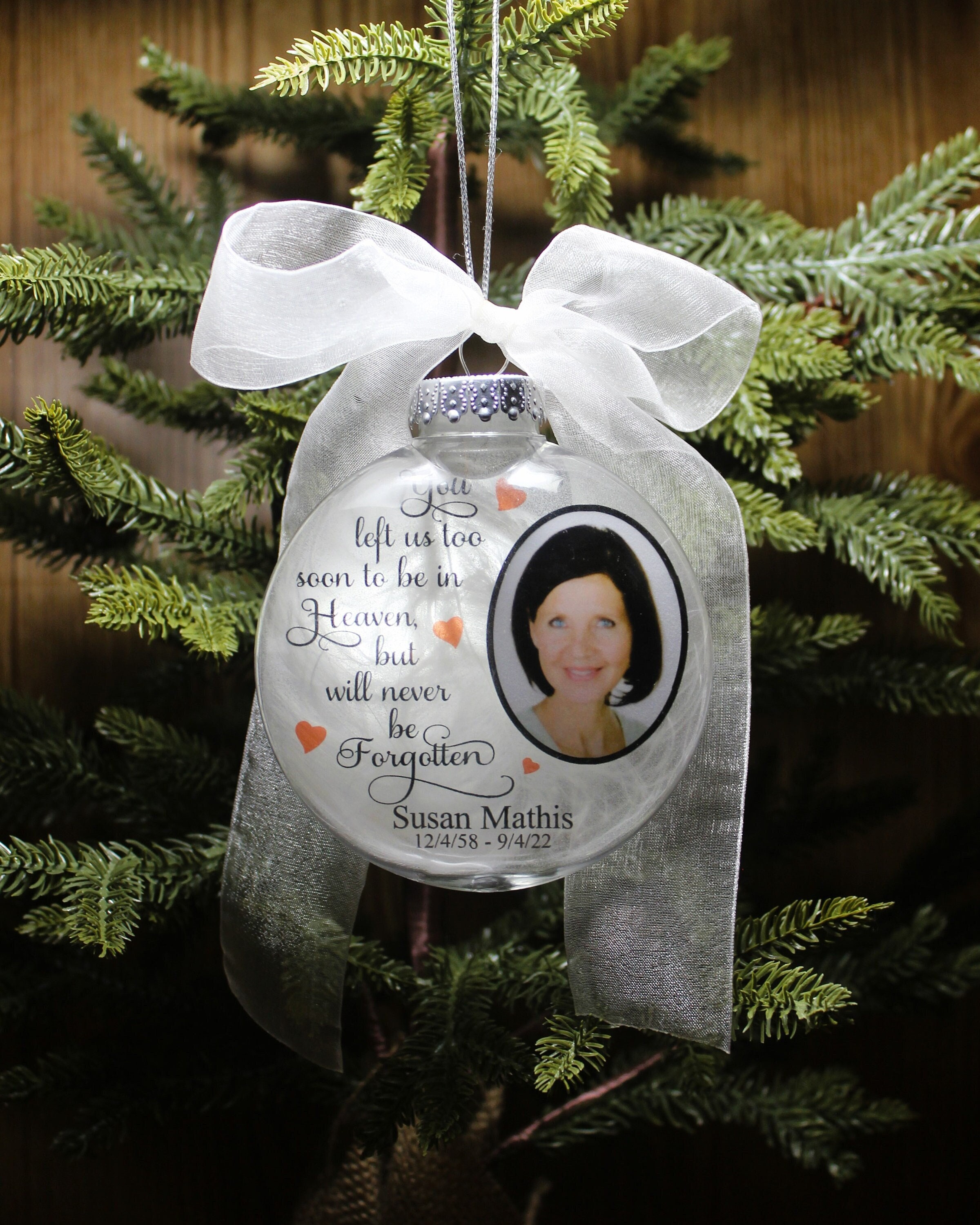 Memorial Keychain For Loss Of Mother - Stainless Steel, Laser Engraved Sympathy Gift Keepsake - View #10