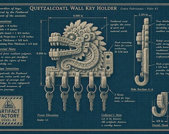 AZTEC Quetzalcoatl Key Holder