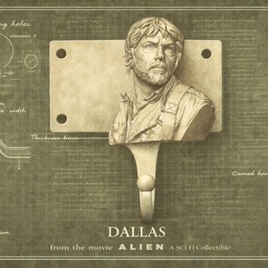 DALLAS from the movie ALIEN wall hook